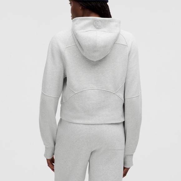 Cozy Gray Hooded Sweater - Picture 3 of 5